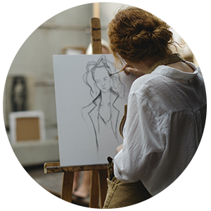 Un artiste de formation académique
