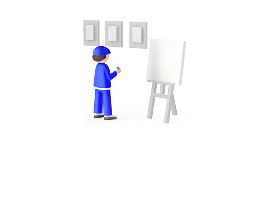 Un artiste qui veut sortir de l'atelier